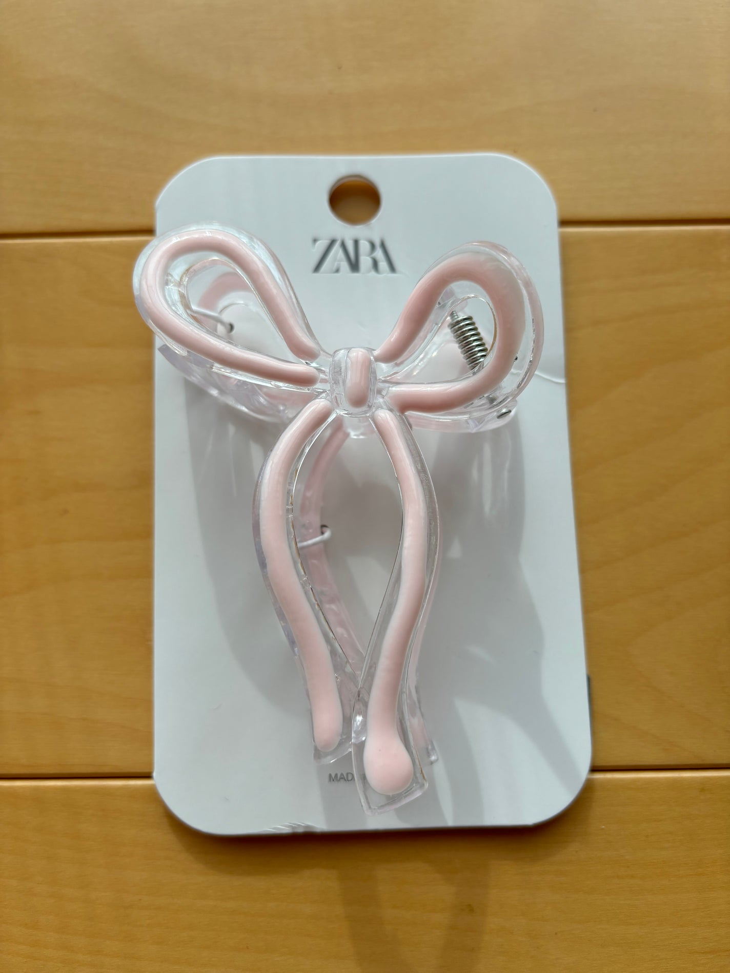 いちごのしゃんぷー🍓 on LIPS 「🎀ヘアクリップ ZARA購入品🎀リボン型のヘアクリップ🎀夏にお..」(1枚目)