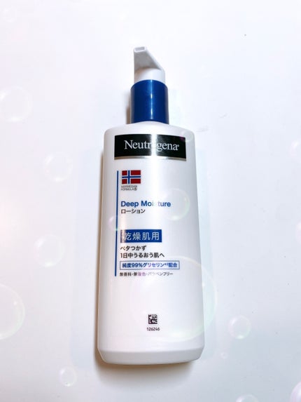 ノルウェー フォーミュラ ディープモイスチャー ボディミルク/Neutrogena/ボディミルクを使ったクチコミ(1枚目)