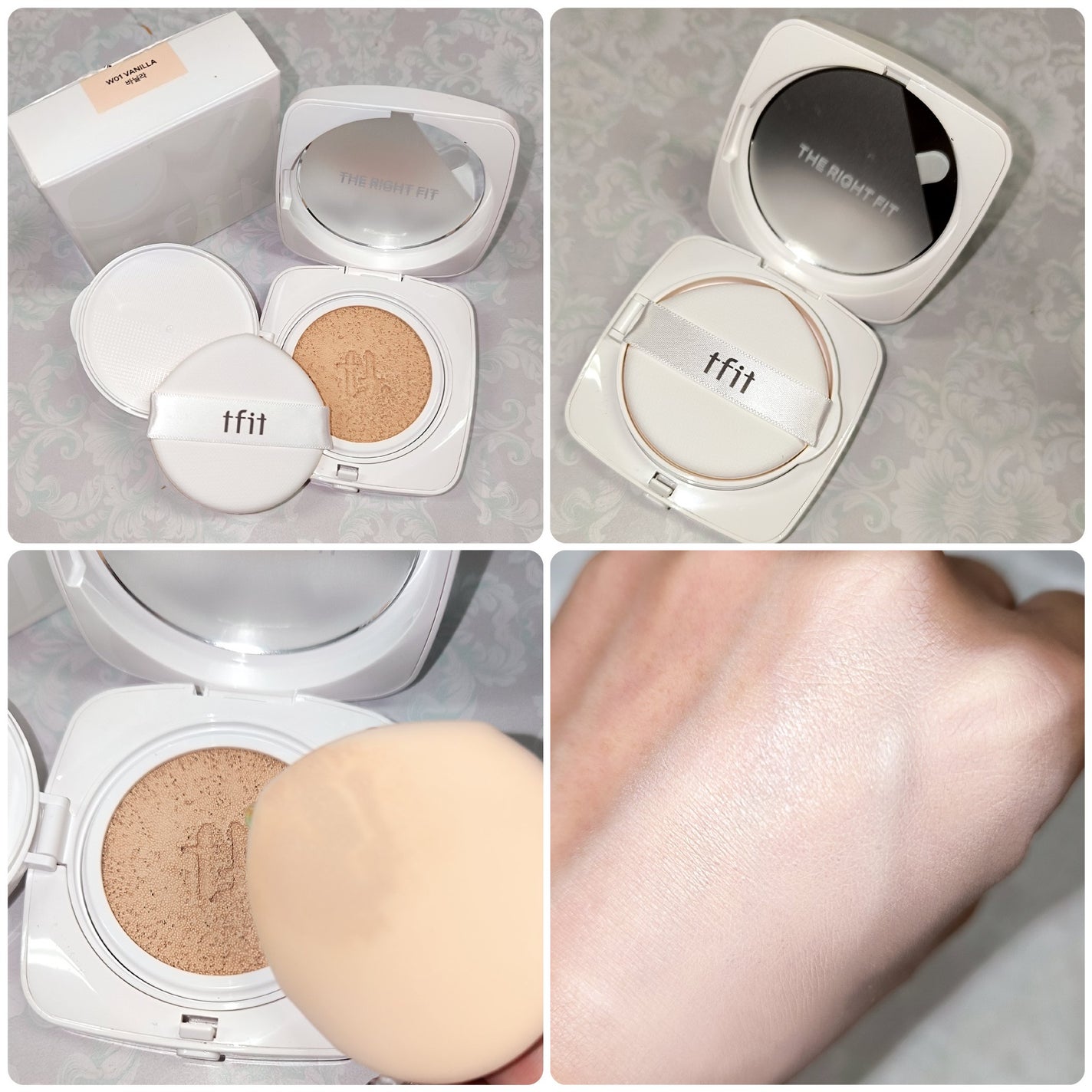 レイヤリングフィットカバークッションEX/TFIT/クッションファンデーションを使ったクチコミ(3枚目)