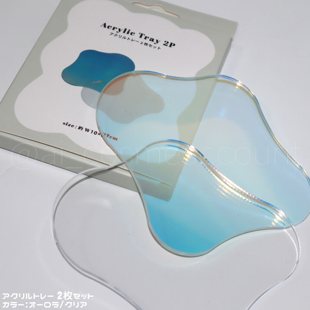アクリルトレー2枚セット/3COINS/その他を使ったクチコミ（2枚目）