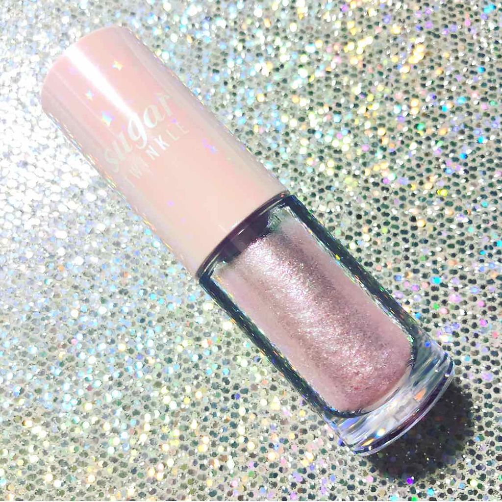 シュガー トゥインクル リキッド シャドウ/PERIPERA/リキッドアイシャドウを使ったクチコミ(1枚目)