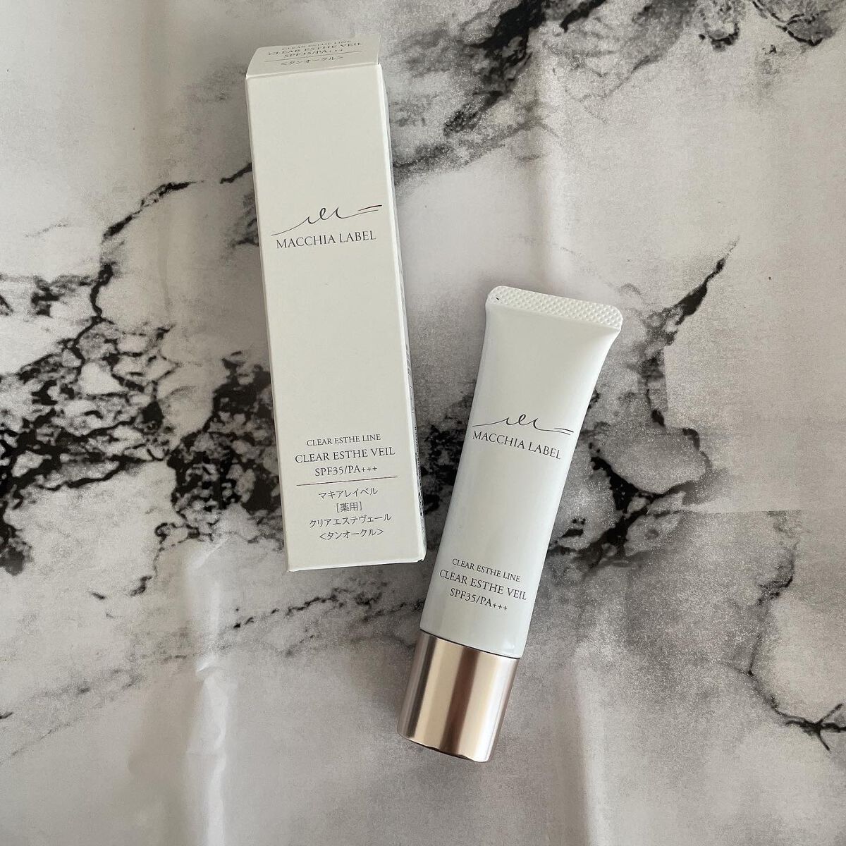 薬用クリアエステヴェール/Macchia Label/リキッドファンデーションを使ったクチコミ(1枚目)