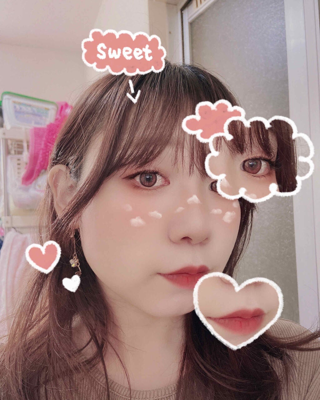 バレンタインボックス3ローズモーメント/VAVI MELLO/アイシャドウパレットを使ったクチコミ(1枚目)