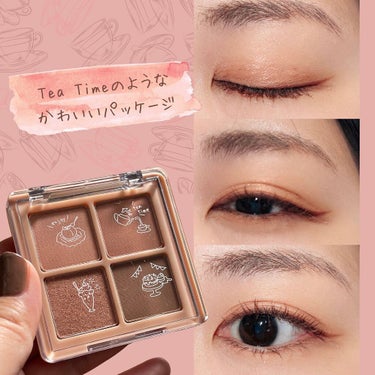 NOTONE  Peach Blush Toast cafe eye palette /Sonomama FRUIT/アイシャドウパレットを使ったクチコミ（2枚目）