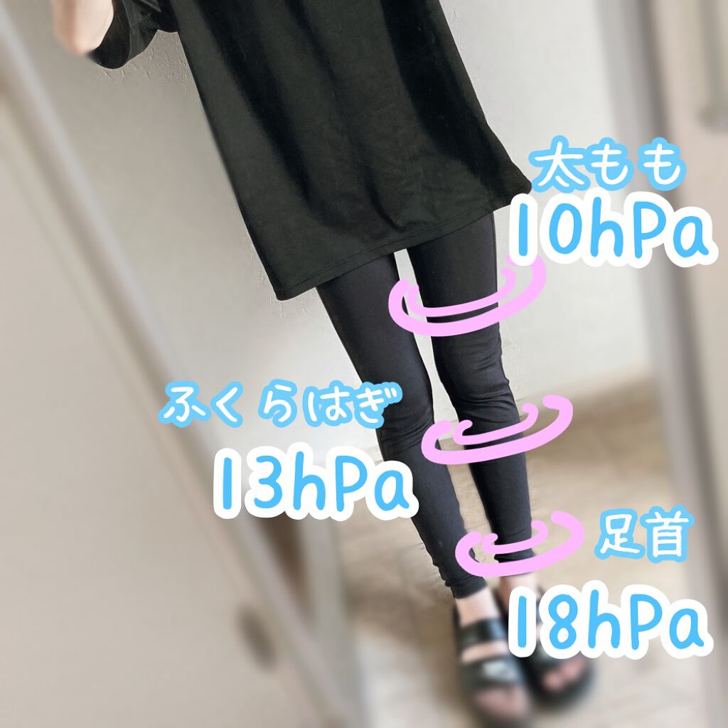 スキニールームウェア/SLIMWALK/着圧ソックス・レギンスを使ったクチコミ（2枚目）