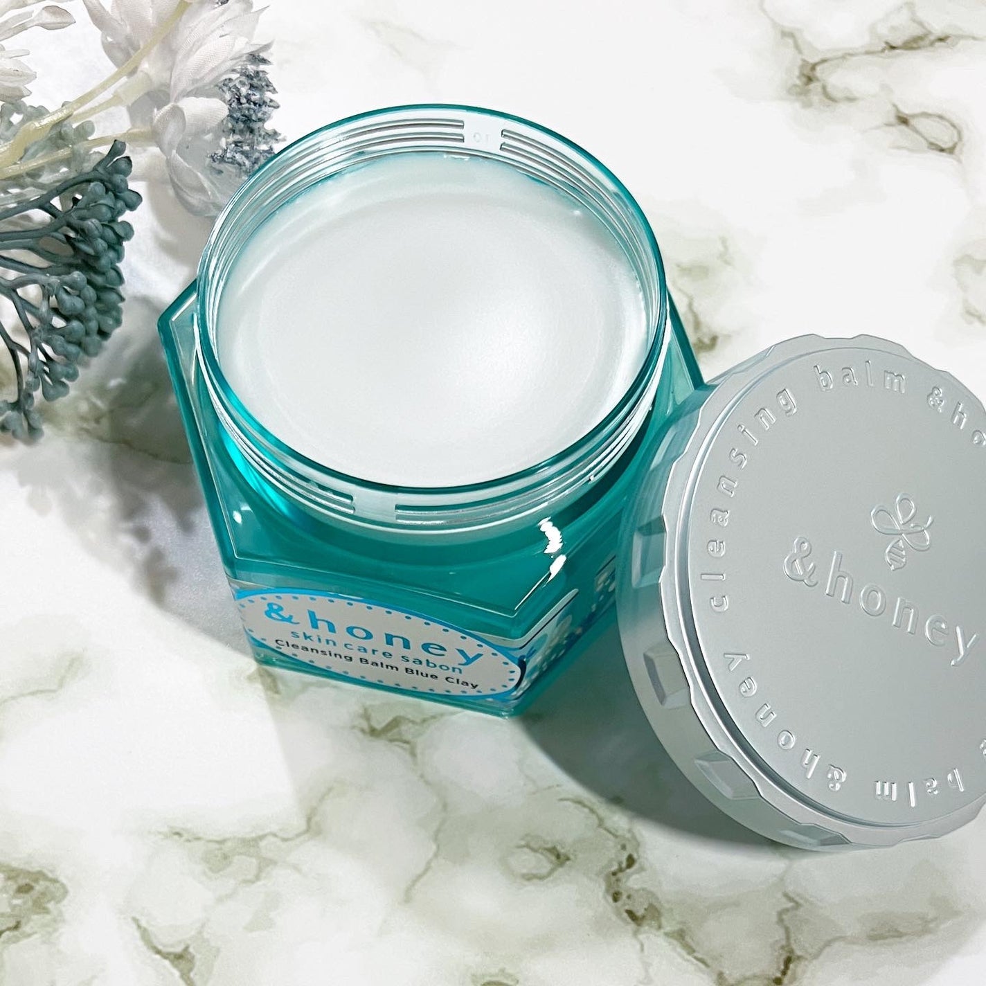 アンドハニー サボン クレンジングバーム ブルークレイ/&honey/クレンジングバームを使ったクチコミ(2枚目)