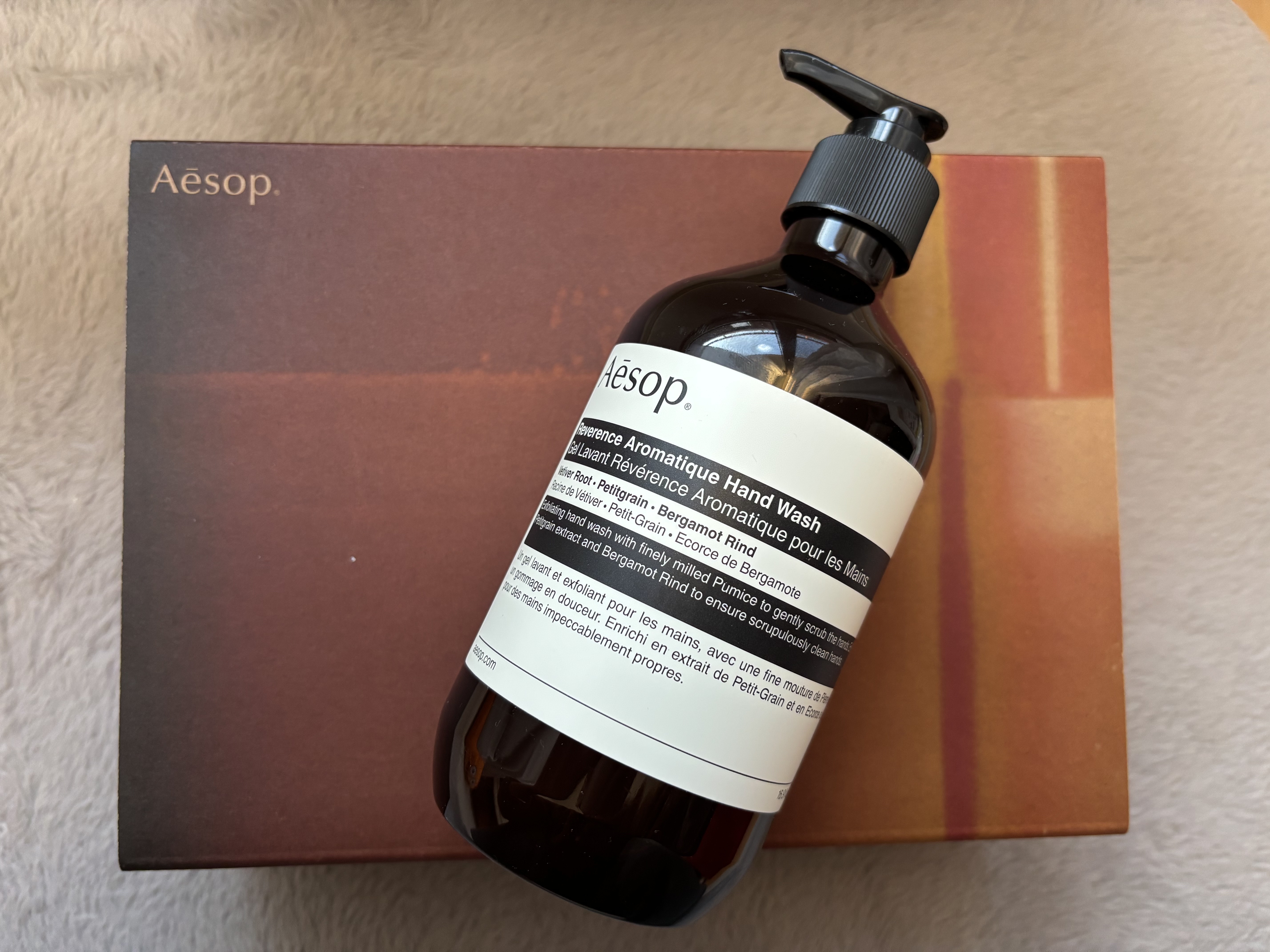 レバレンスハンドウォッシュ/Aesop/ハンドソープを使ったクチコミ（1枚目）