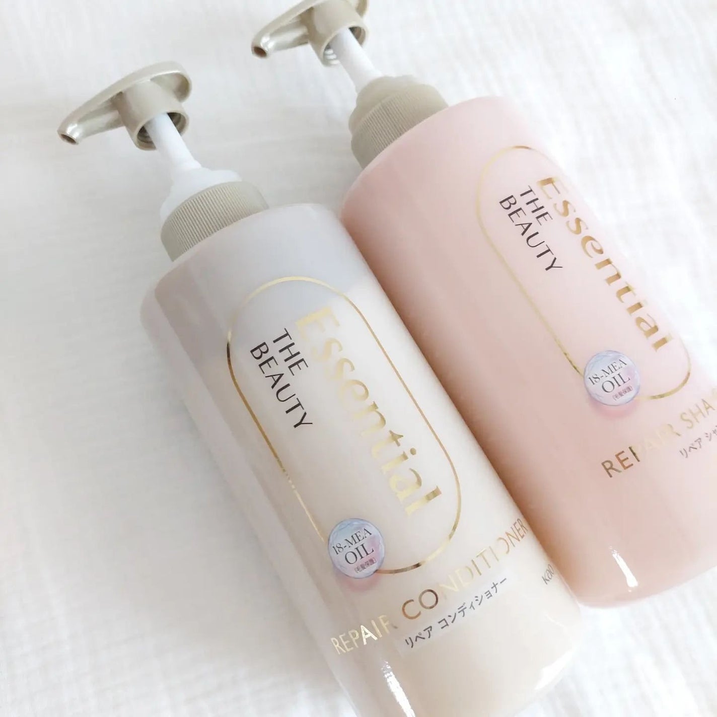 ザビューティ リペアシャンプー・コンディショナー/エッセンシャル/市販シャンプーを使ったクチコミ(1枚目)