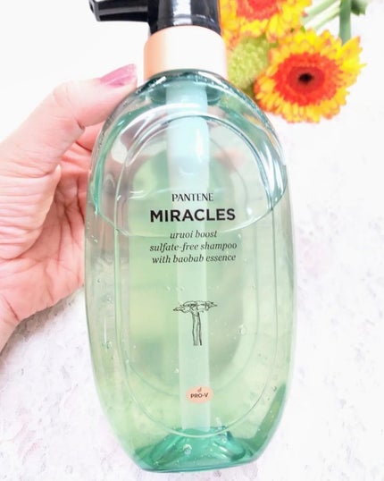 ミラクルズ うるおいブースト シャンプー/トリートメント トリートメント 440g/パンテーン/市販シャンプーを使ったクチコミ(2枚目)