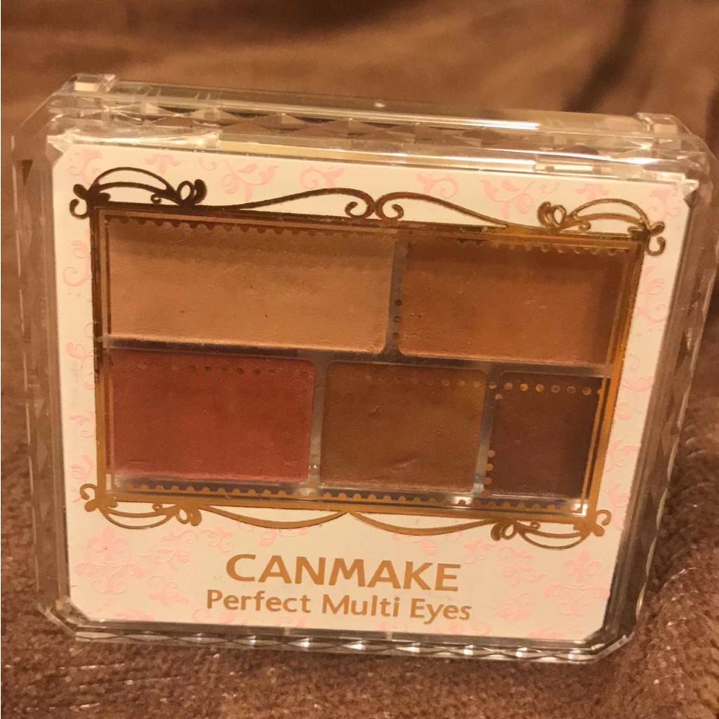 パーフェクトマルチアイズ/キャンメイク/アイシャドウパレットを使ったクチコミ(1枚目)