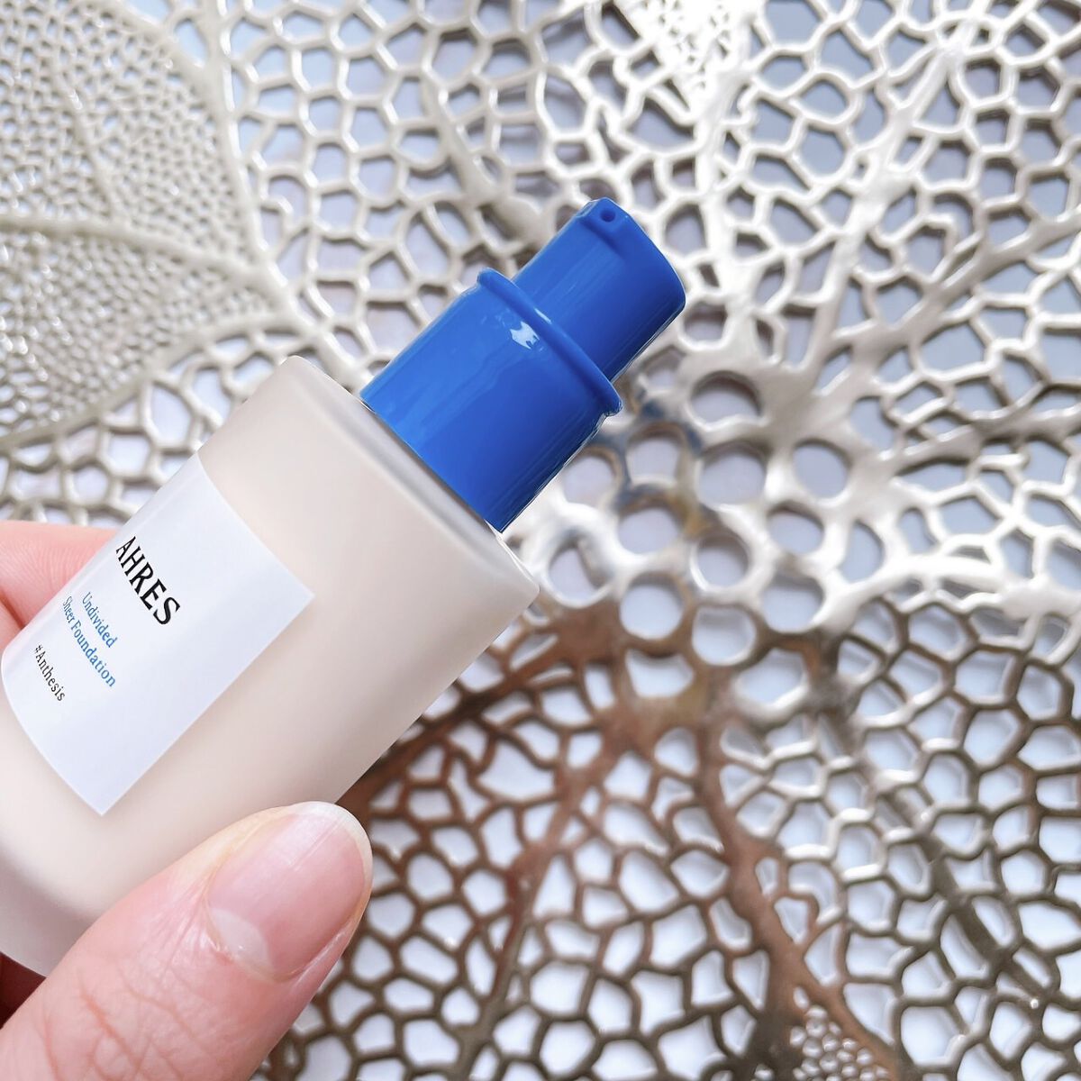 アンディヴァイデッド シアーファンデーション/アーレス/リキッドファンデーションを使ったクチコミ（3枚目）