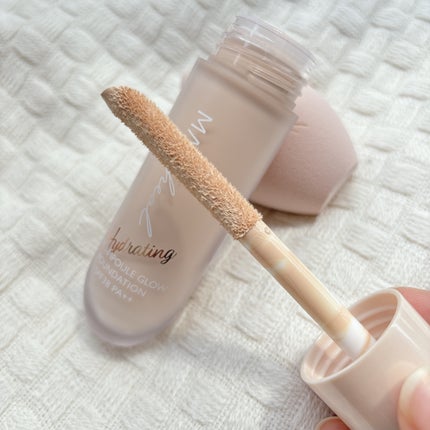 1.P.L AMPOULE GLOW FOUNDDATION/MAKEHEAL/リキッドファンデーションを使ったクチコミ(3枚目)