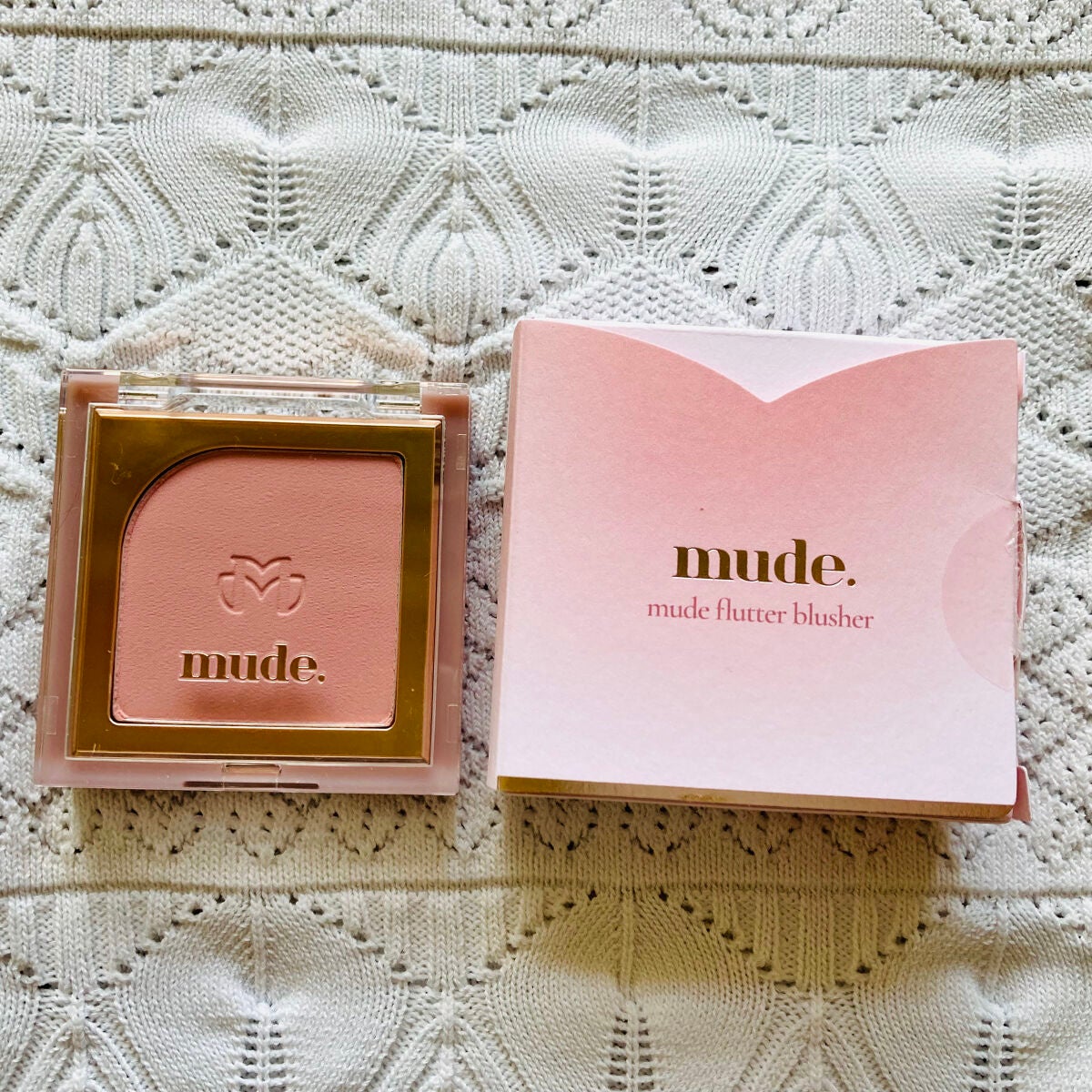 フラッターブラッシャー/mude/パウダーチークを使ったクチコミ(2枚目)