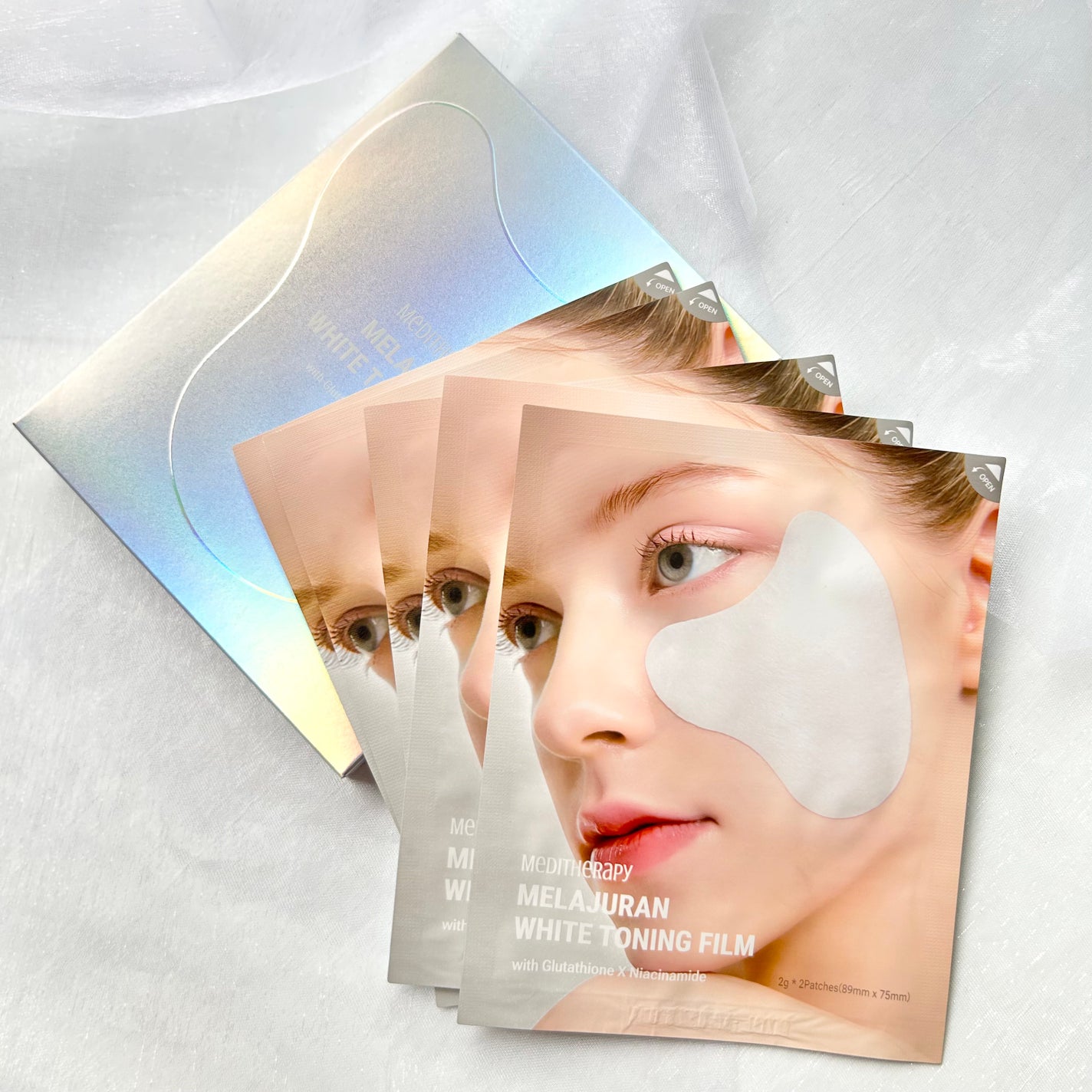 メラジュランホワイトトーニングフィルム/MEDITHERAPY/シートマスク・パックを使ったクチコミ(6枚目)