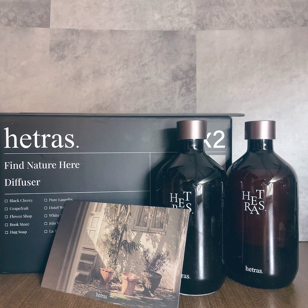 プレミアムディフューザー/hetras/ルームフレグランスを使ったクチコミ(2枚目)