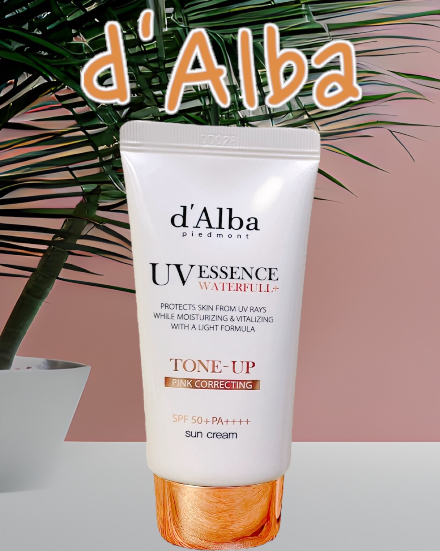 ウォータフルトーンアップサンクリーム/ダルバ/日焼け止めクリームを使ったクチコミ（1枚目）