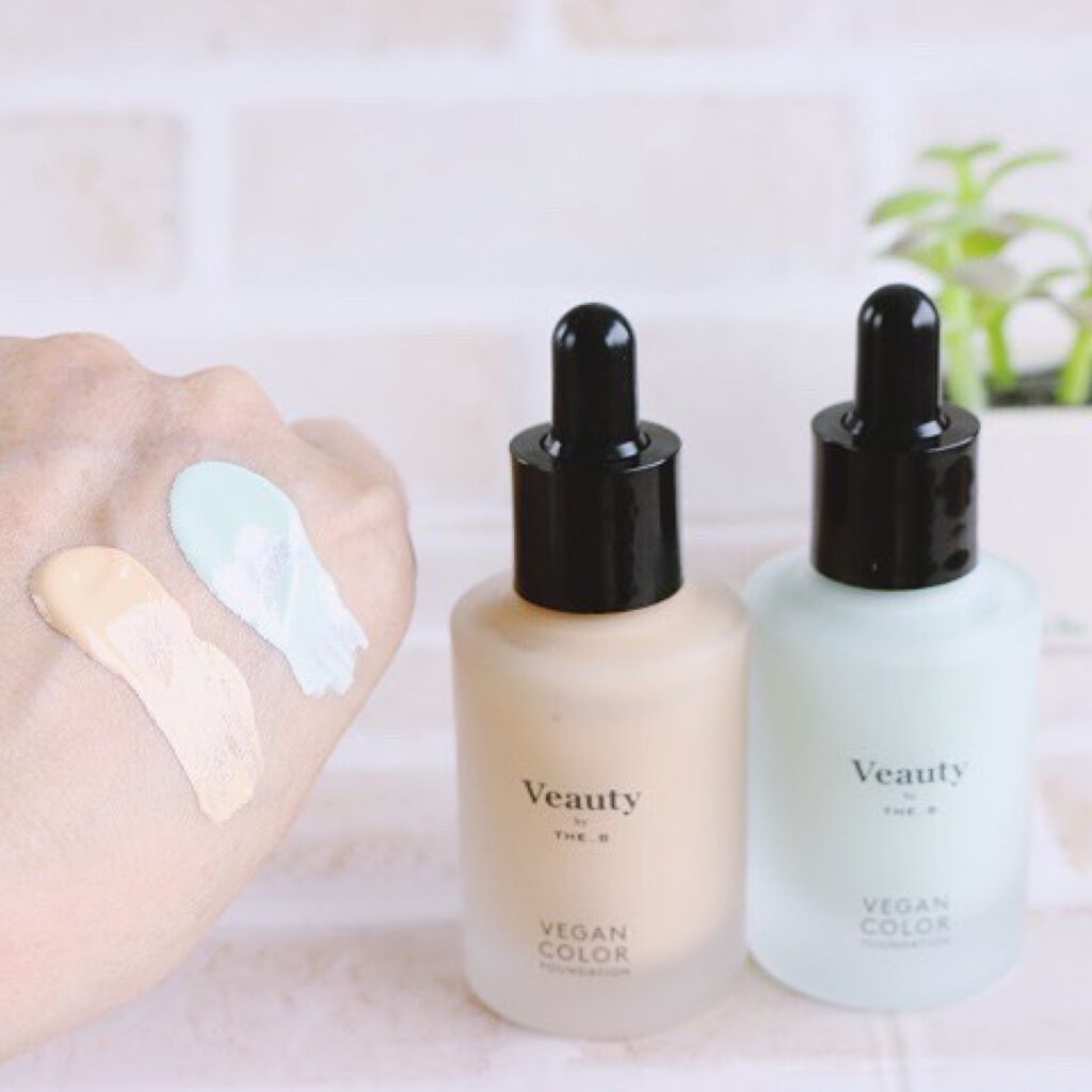 ヴィーガン カラーファンデーション/Veauty by THE_B/リキッドファンデーションを使ったクチコミ(2枚目)