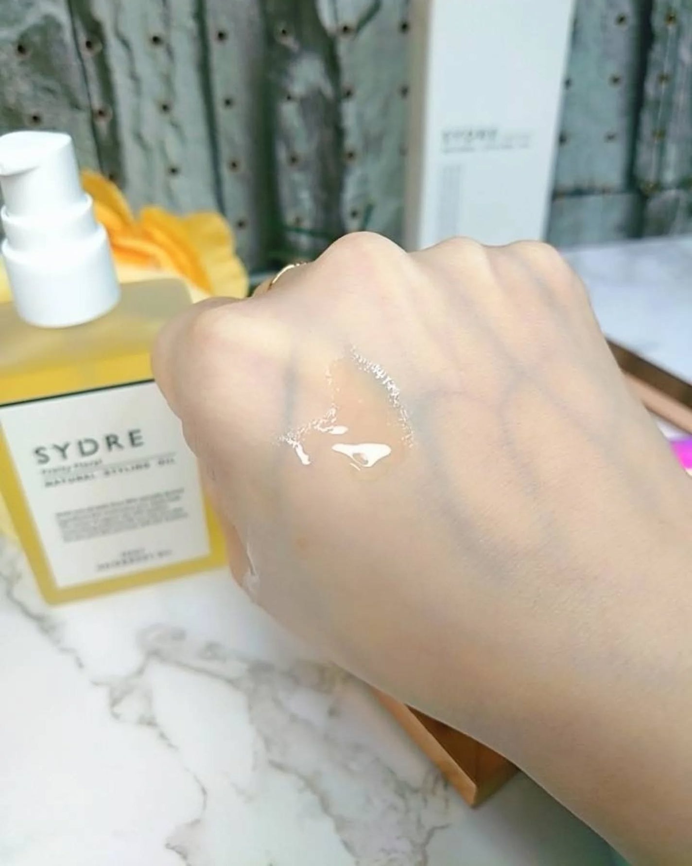 SYDRE(シドレ)ナチュラルスタイリングオイル/SYDRE/ヘアオイルを使ったクチコミ(6枚目)