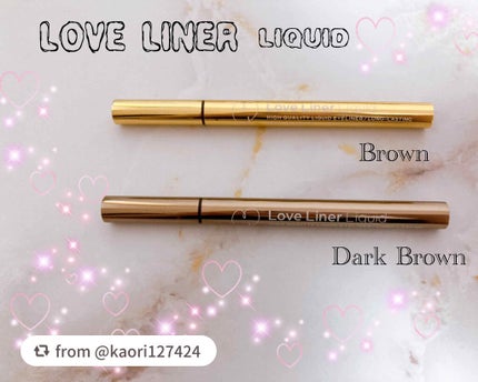 ラブ・ライナー リキッドアイライナーR3/ラブ・ライナー/リキッドアイライナーを使ったクチコミ(1枚目)