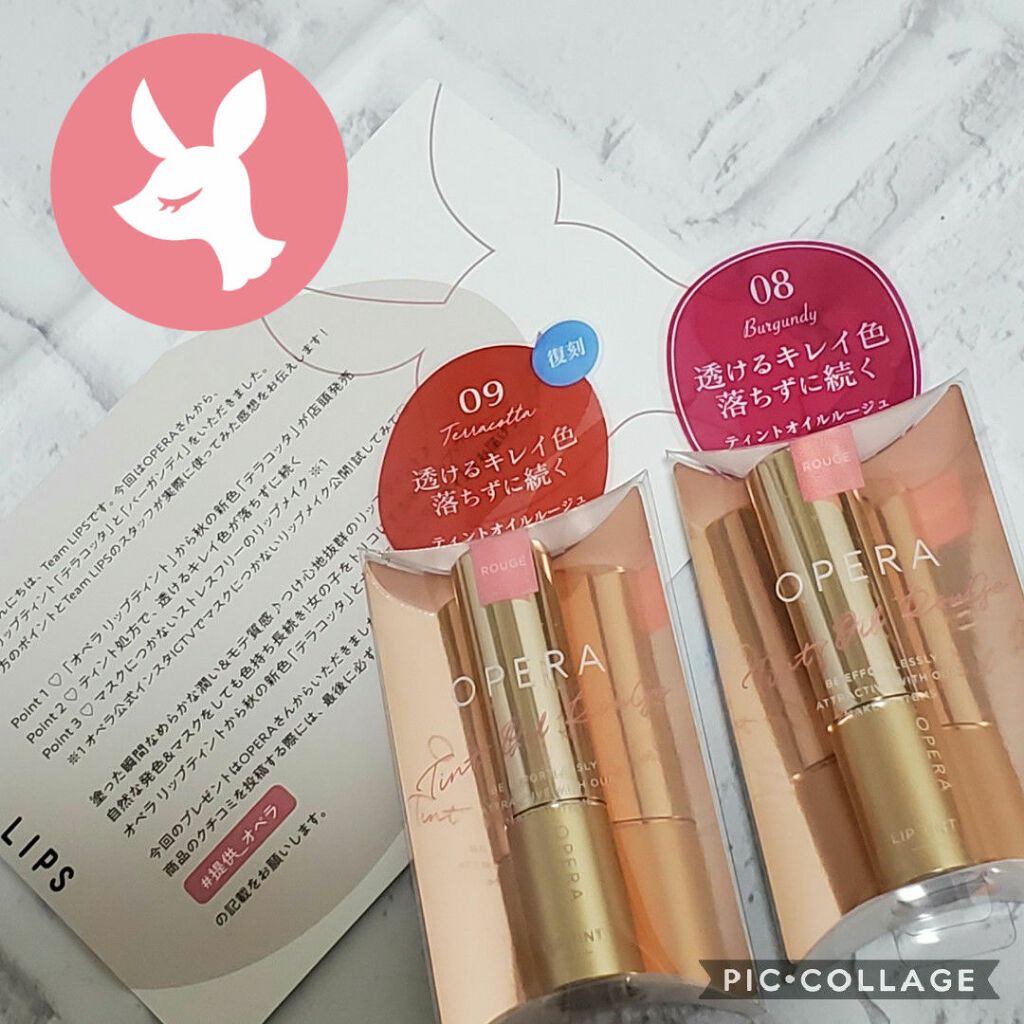 オペラ リップティント N/OPERA/リップティントを使ったクチコミ（1枚目）
