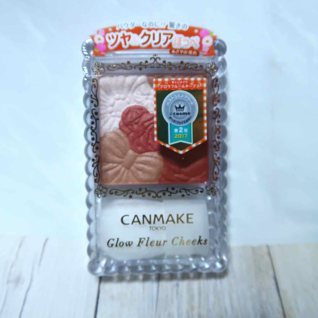 グロウフルールチークス/キャンメイク/パウダーチークを使ったクチコミ(1枚目)