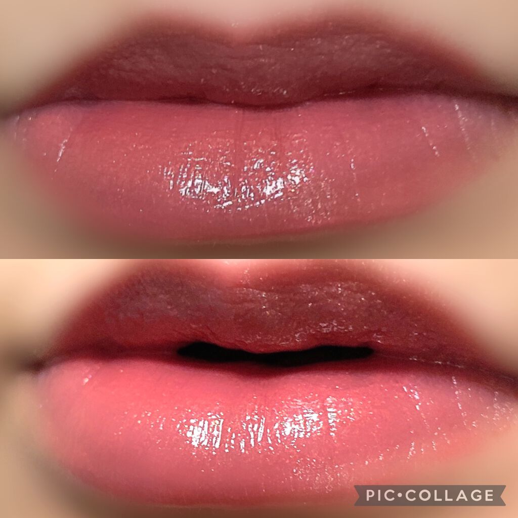 ルージュ ヴォリュプテ シャイン/YVES SAINT LAURENT BEAUTE/口紅を使ったクチコミ(4枚目)