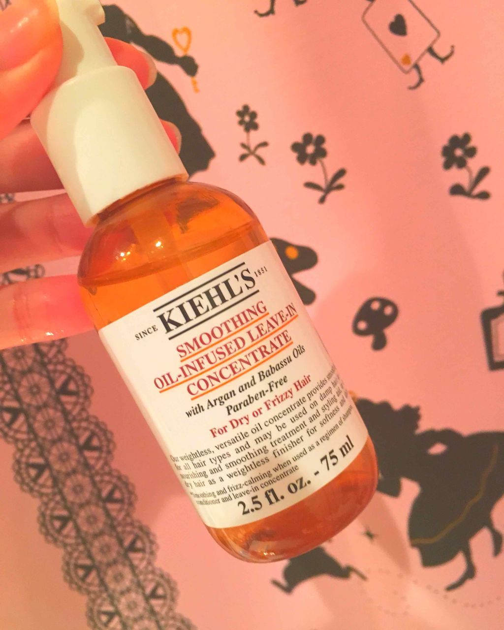 キールズ スムージング ヘアオイル/Kiehl's/ヘアオイルを使ったクチコミ(1枚目)