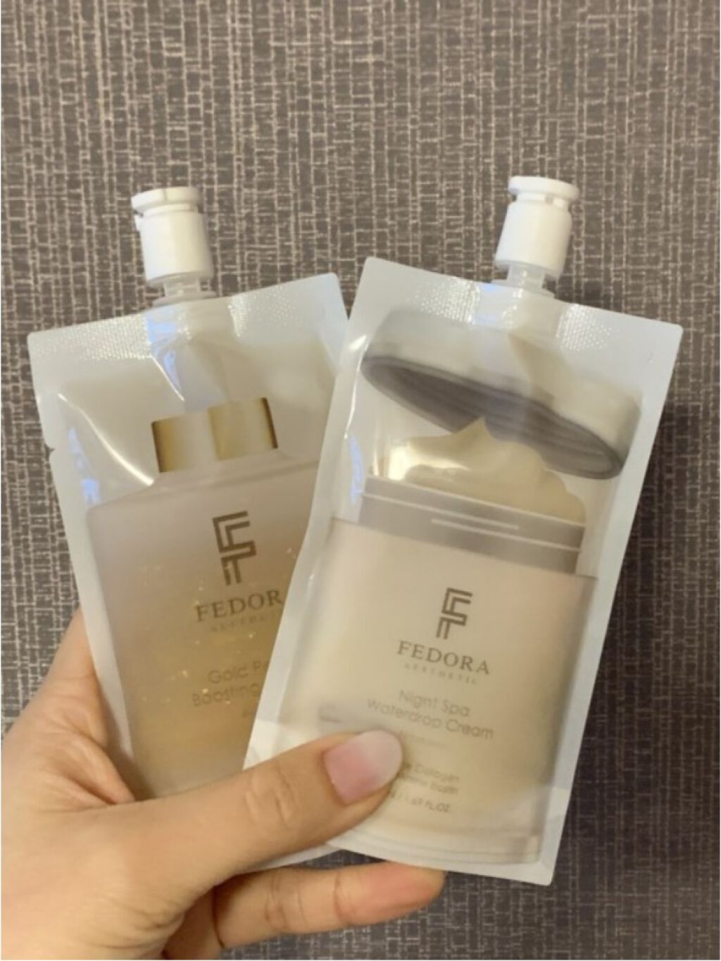 ナイトスパ ウォータードロップクリーム/FEDORA AESTHETIC/フェイスクリームを使ったクチコミ（1枚目）