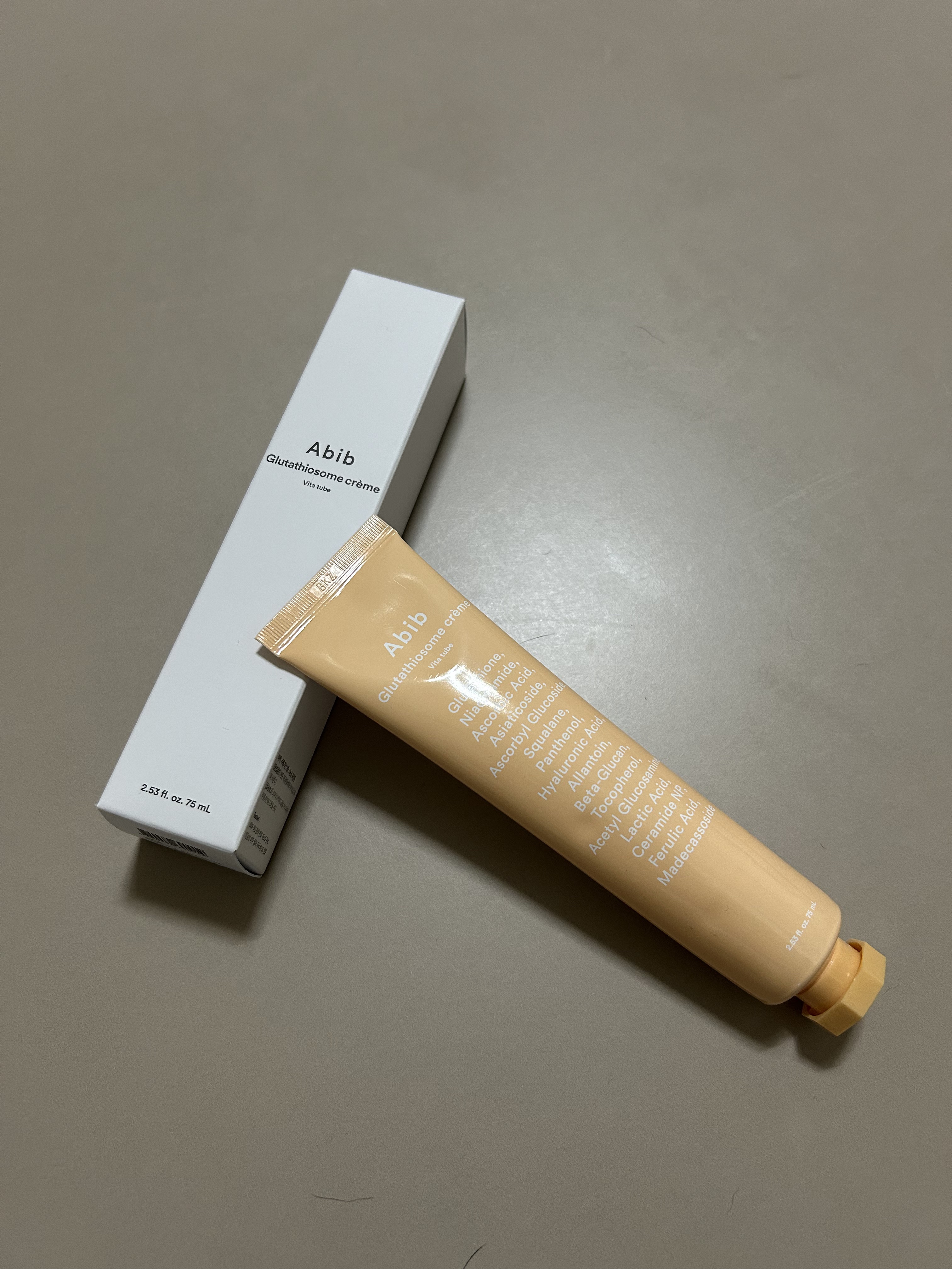 アビブ　グルタチオンソームクリームビタチューブ/Abib /フェイスクリームを使ったクチコミ（1枚目）