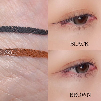 3CE LIQUID  BRUSH  EYE LINER/3CE/リキッドアイライナーを使ったクチコミ(3枚目)