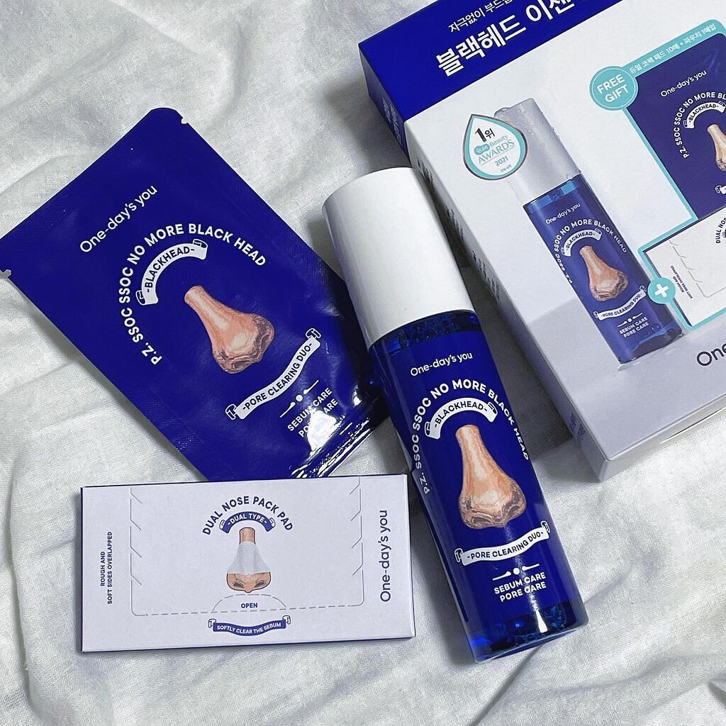 ノーモアブラックヘッド(ノーズピーリング)/One-day's you/スクラブ・ゴマージュを使ったクチコミ(1枚目)