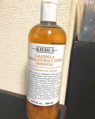 キールズ ハーバル トナー CL アルコールフリー 500ml/Kiehl's/化粧水を使ったクチコミ（1枚目）