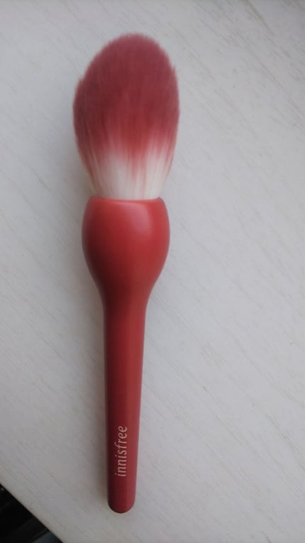 イチジクブラッシャーブラシ1ea/innisfree/パウダーチークを使ったクチコミ(2枚目)