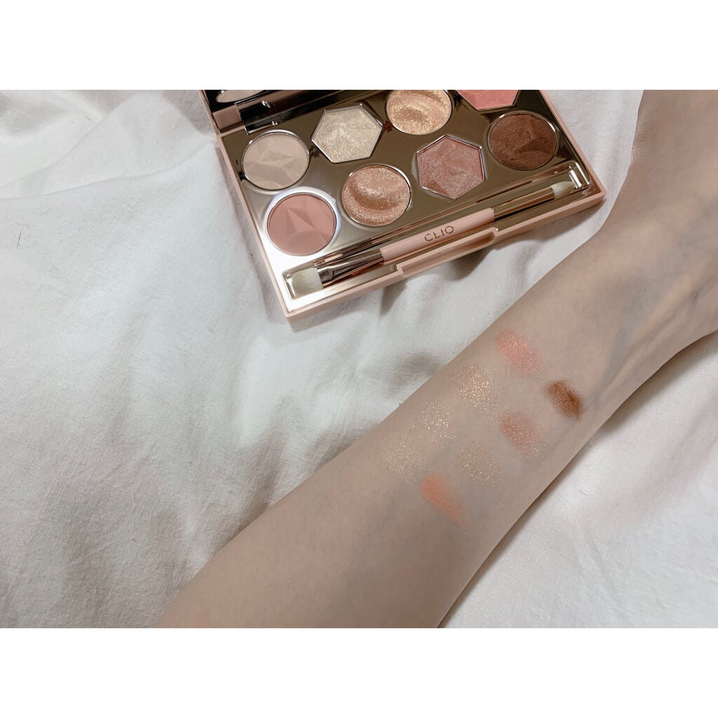 プリズム エアー アイ パレット/CLIO/アイシャドウパレットを使ったクチコミ(3枚目)