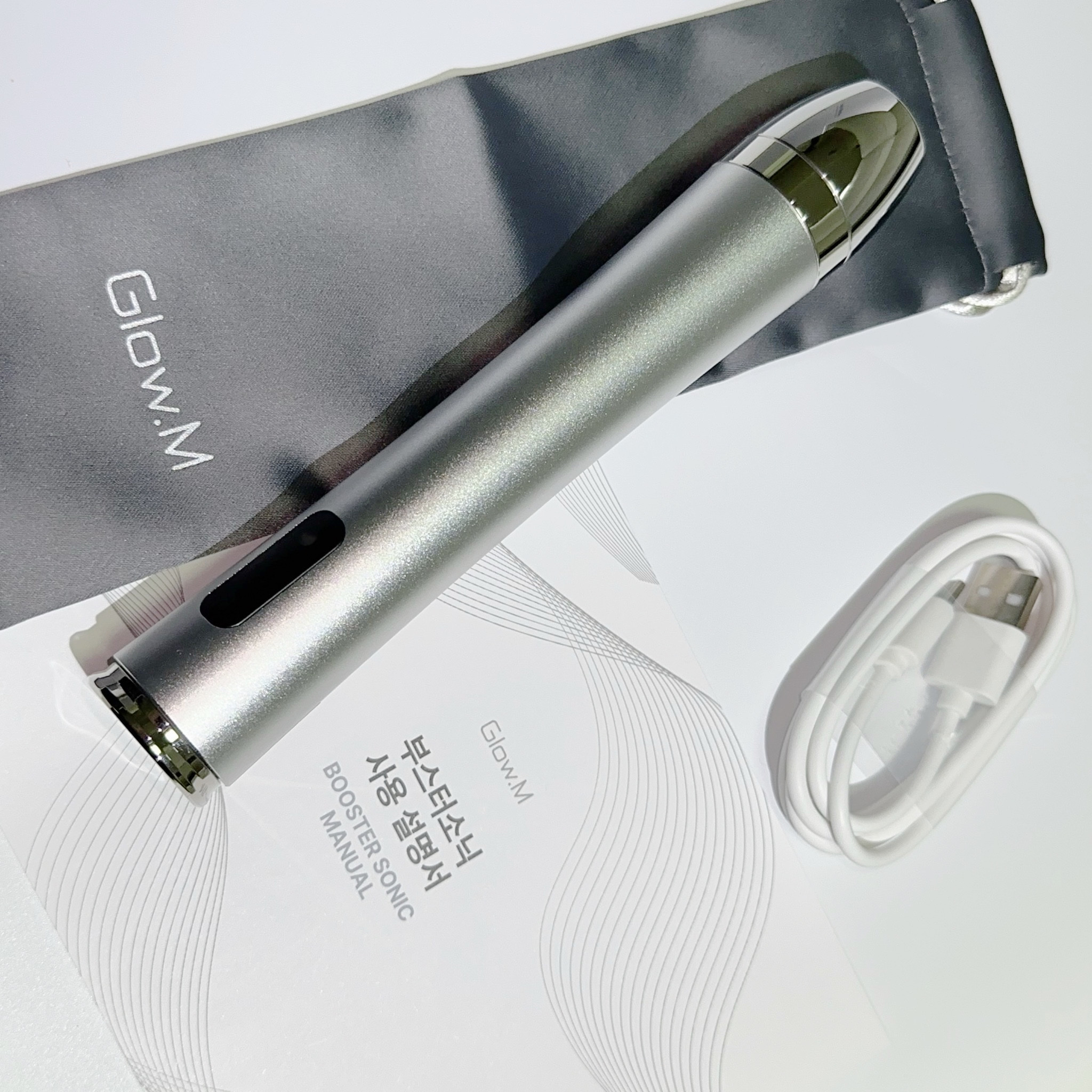 ブースターソニック/Glow.M/美顔器・マッサージを使ったクチコミ（1枚目）