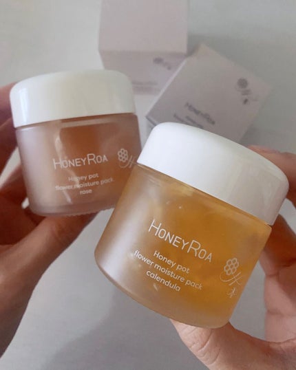 ハニーポット フラワーモイスチャーパック トウキンセンカ/ROAlív/シートマスク・パックを使ったクチコミ(1枚目)