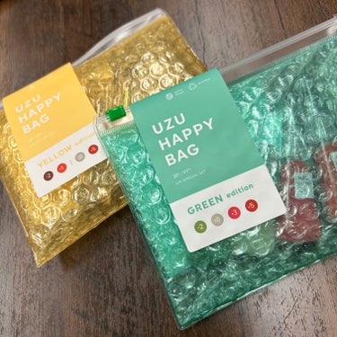 UZU HAPPY BAG GREEN edition/UZU BY FLOWFUSHI/メイクアップキットを使ったクチコミ（1枚目）