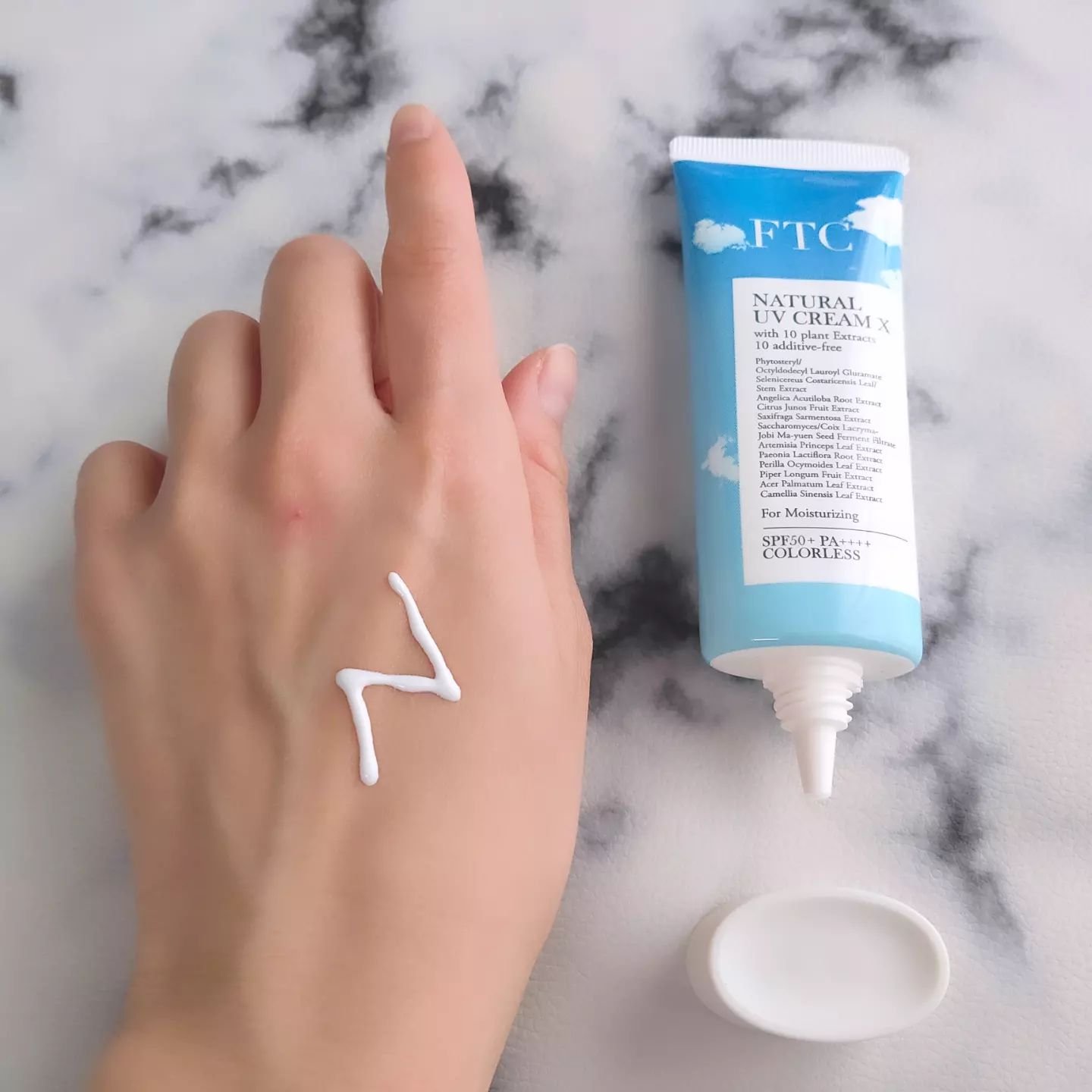 FTC ナチュラル UVクリームX 30g 日焼け止めクリーム 公式君島十和子 FTC ナチュラル UVクリームX(TEN) SPF50+ PA++++