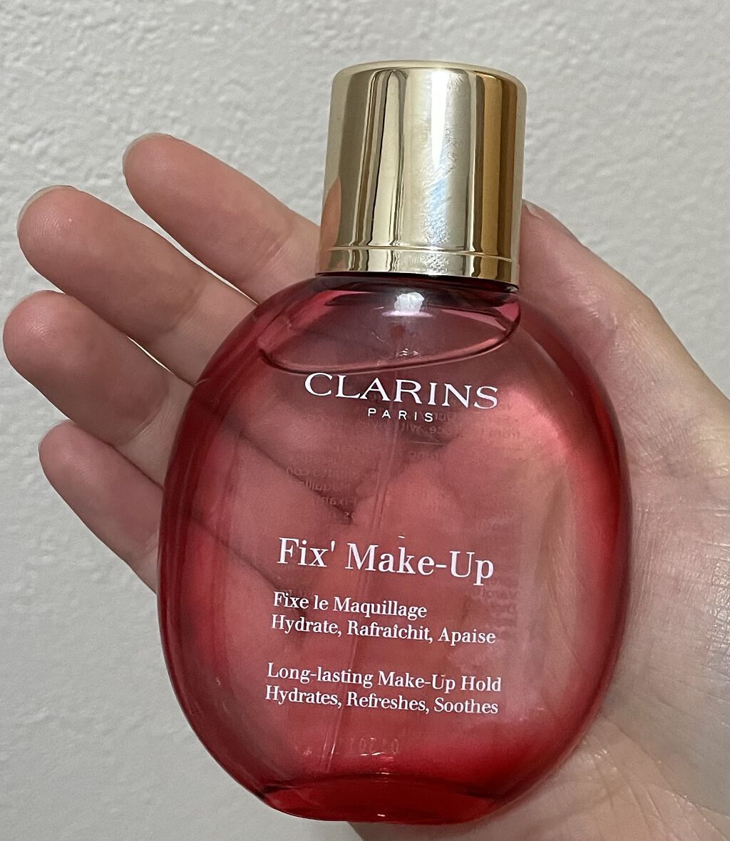 フィックス メイクアップ/CLARINS/ミスト状化粧水を使ったクチコミ（1枚目）