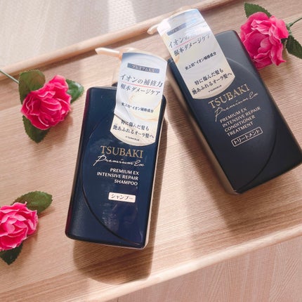 プレミアムEX インテンシブリペア <シャンプー>/コンディショナー<ヘアトリートメント> /TSUBAKI/市販シャンプーを使ったクチコミ(1枚目)