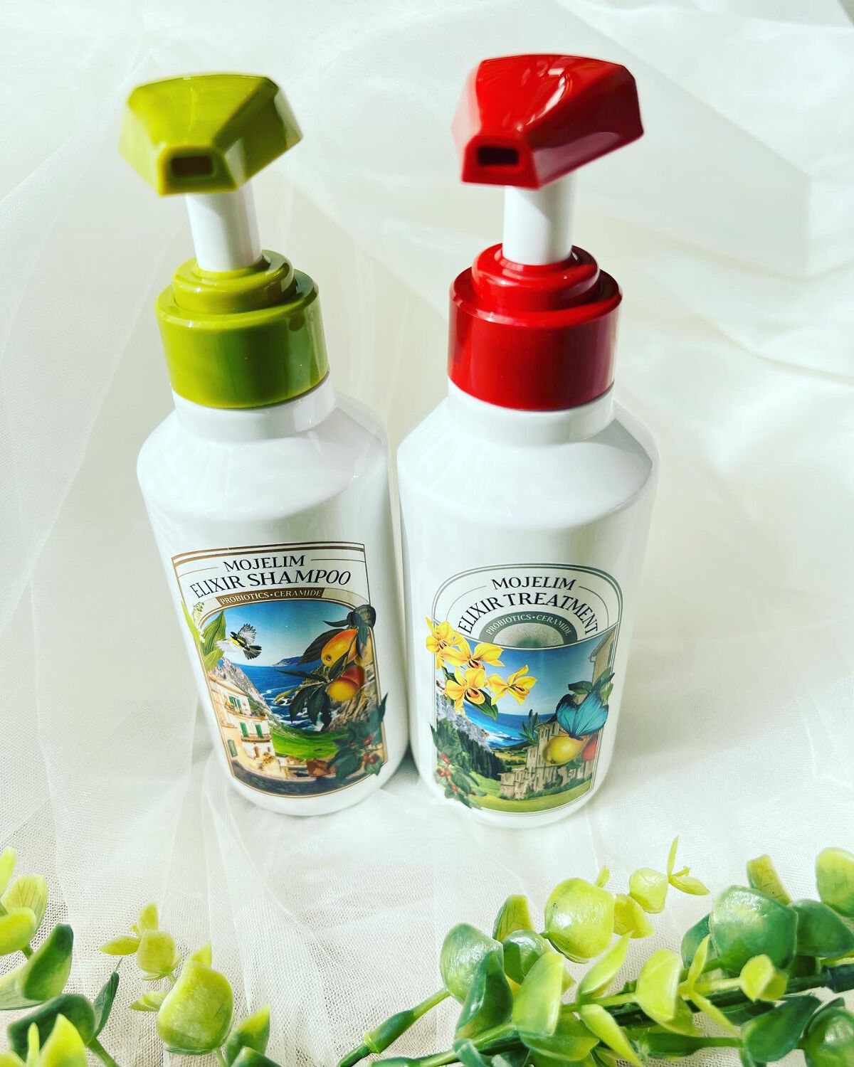 エリクサーシャンプー/トリートメント/MOJELIM/市販シャンプーを使ったクチコミ(1枚目)