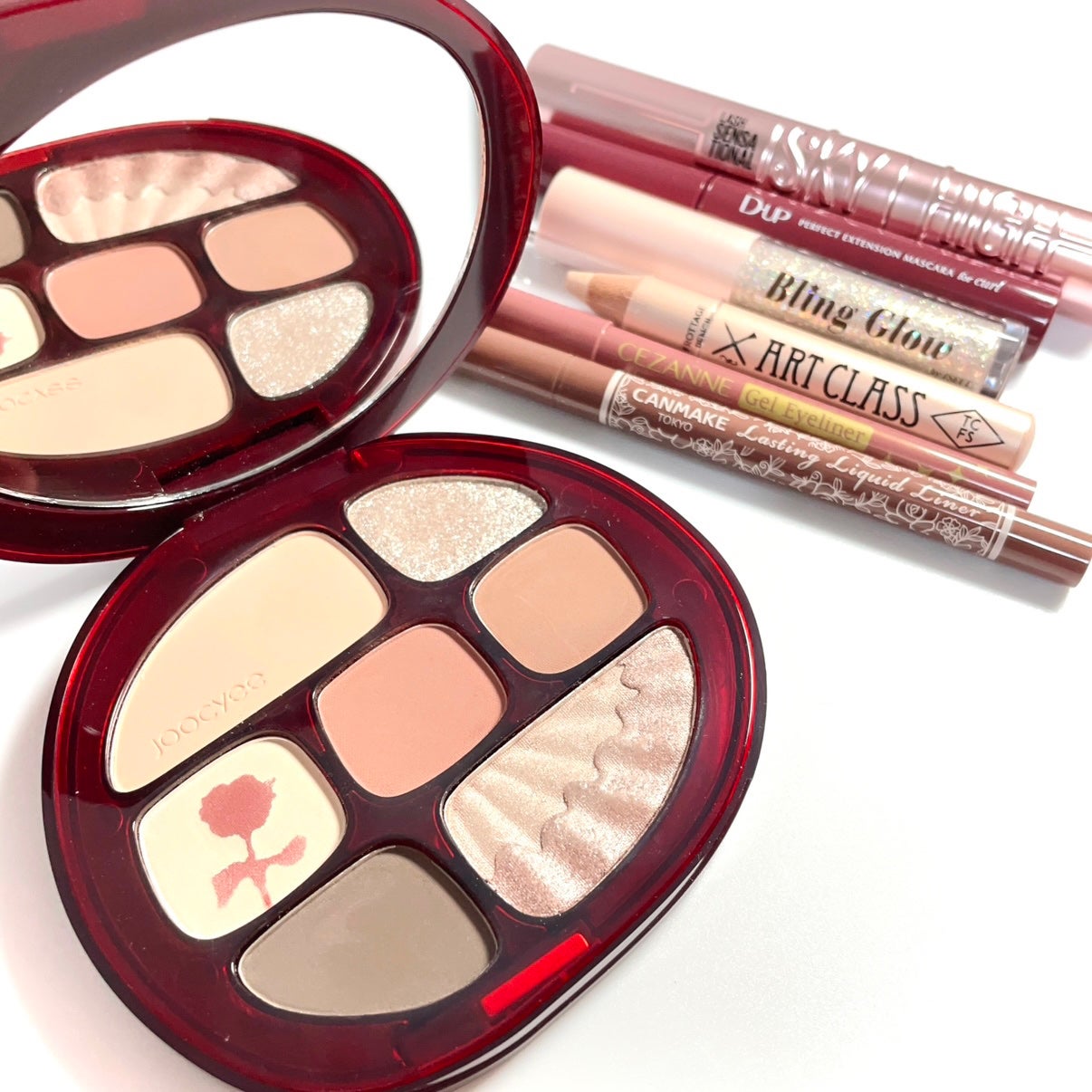 ローズポエムマルチパレット/Joocyee/アイシャドウパレットを使ったクチコミ(5枚目)