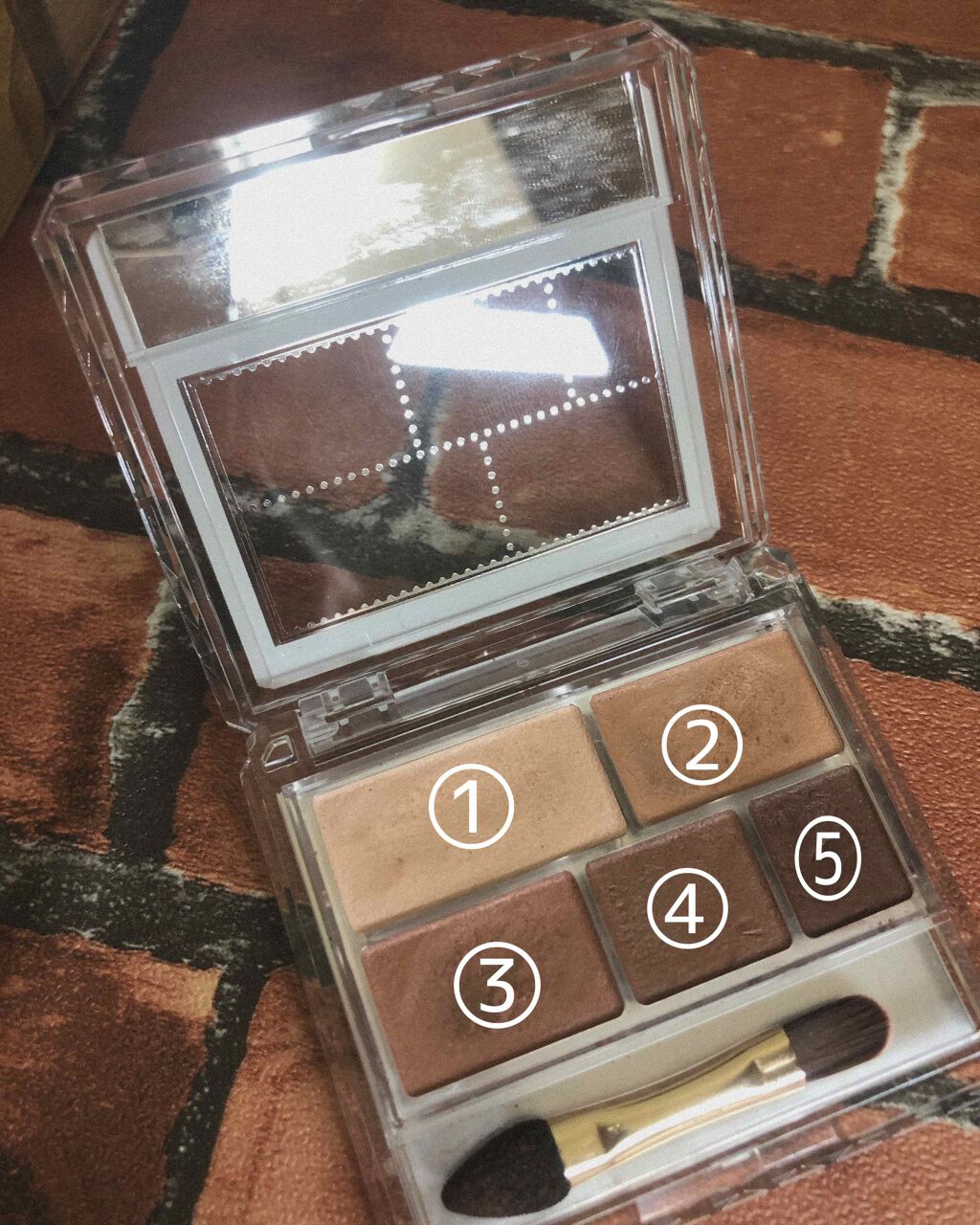 パーフェクトマルチアイズ/キャンメイク/アイシャドウパレットを使ったクチコミ（2枚目）