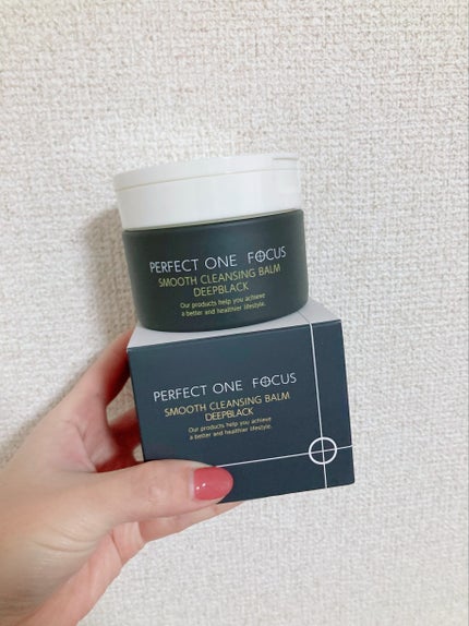 パーフェクトワンフォーカス スムースクレンジングバーム ディープブラック/PERFECT ONE FOCUS/クレンジングバームを使ったクチコミ(1枚目)