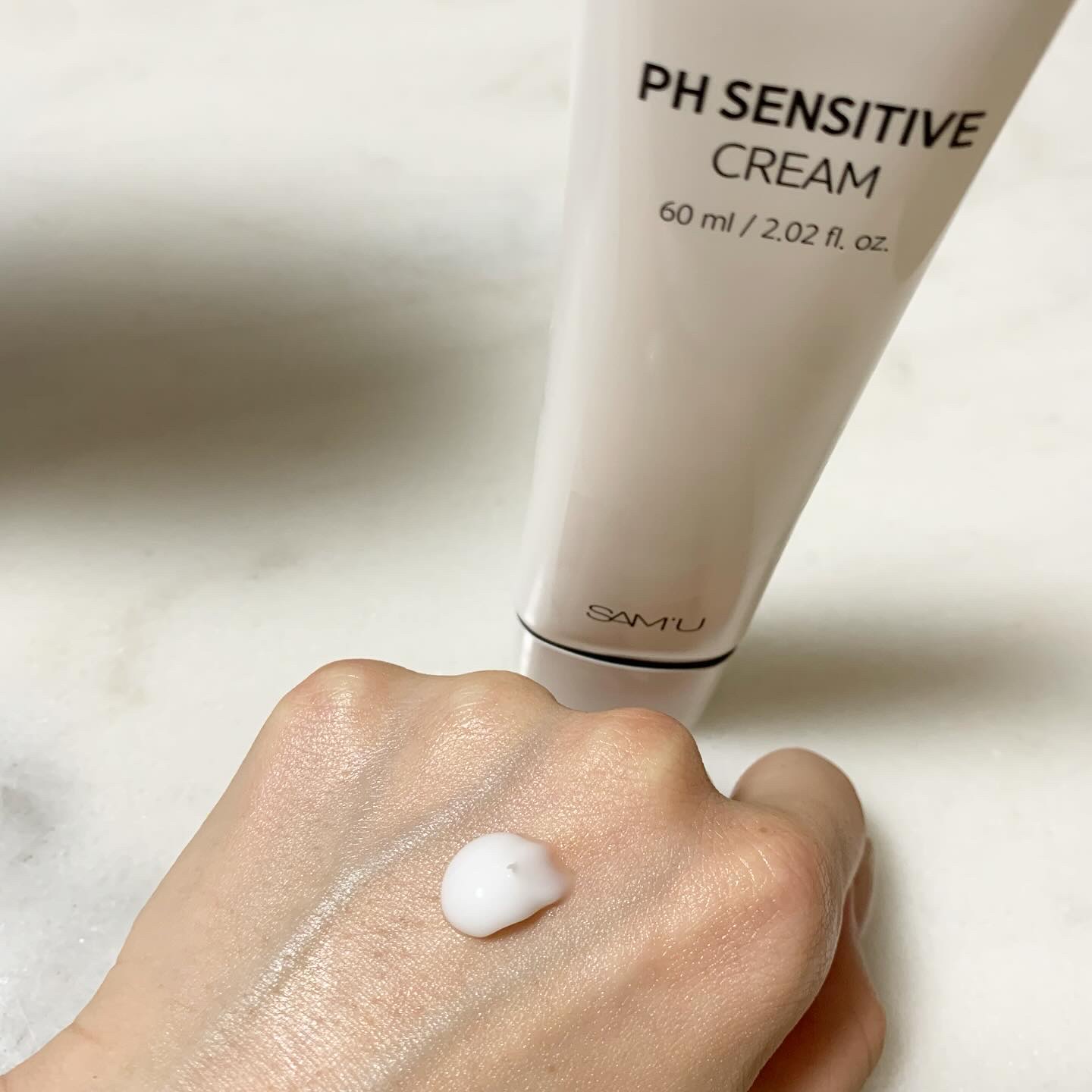 サミュ PHセンシティブクリーム/SAM'U/フェイスクリームを使ったクチコミ（2枚目）