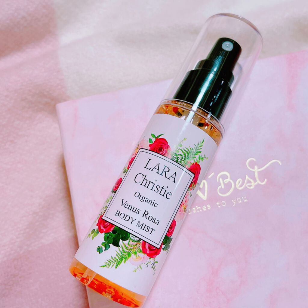  ボディミスト ヴィーナスローザ /LARA Christie/ミスト状化粧水を使ったクチコミ（1枚目）