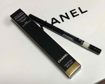スティロ ユー ウォータープルーフ N/CHANEL/ペンシルアイライナーを使ったクチコミ(1枚目)