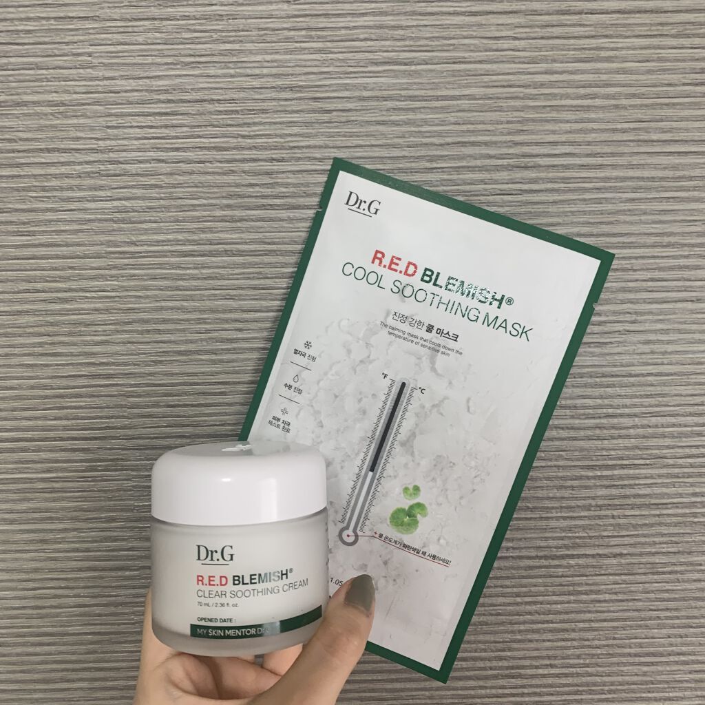 レッドB・Cスムージングクリーム/Dr.G/フェイスクリームを使ったクチコミ（1枚目）