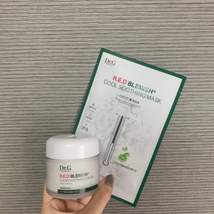 レッドB・Cクールスージングマスク/Dr.G/シートマスク・パックを使ったクチコミ(1枚目)
