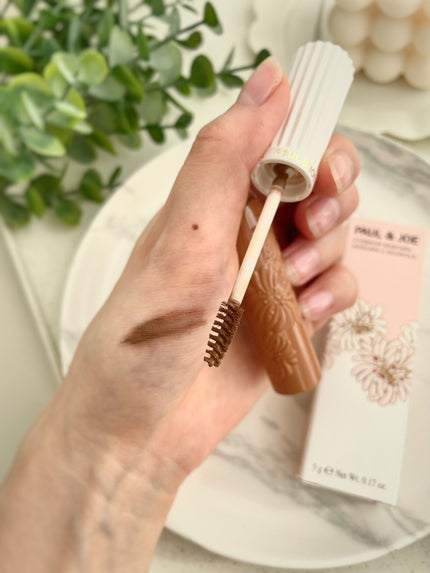 アイブロウ マスカラ 01 シナモン/PAUL & JOE BEAUTE/眉マスカラの画像